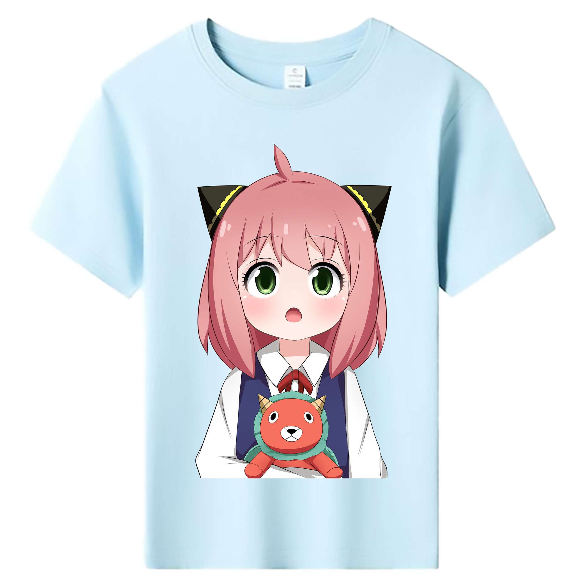 （画像用） SPY×FAMILY间谍家家酒 綿100％キッズTシャツ（フロントプリント）